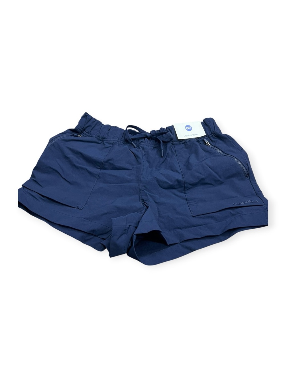 Outdoor Voices RecTrec Women's Blue Run Short Size Large